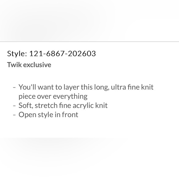 Open front hooded sweater cardigan with pockets. - Picture 8 of 8